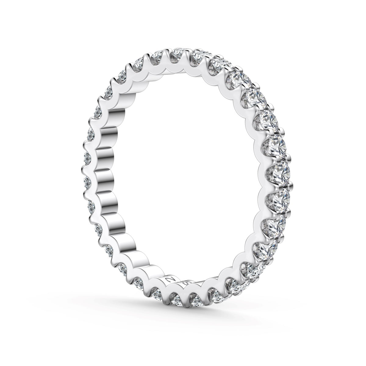 Hèra Crushed Ice Tennis Eternity Ring
