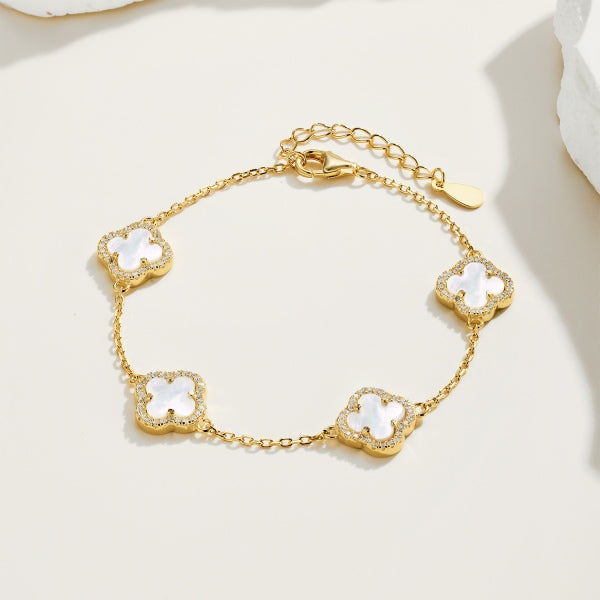 Atelier Jade Clover Bracelet