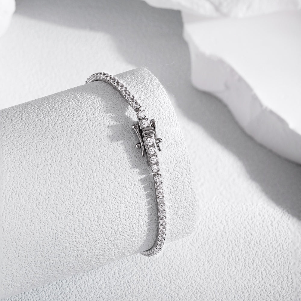 Héra Crushed Ice Tennis Bracelet