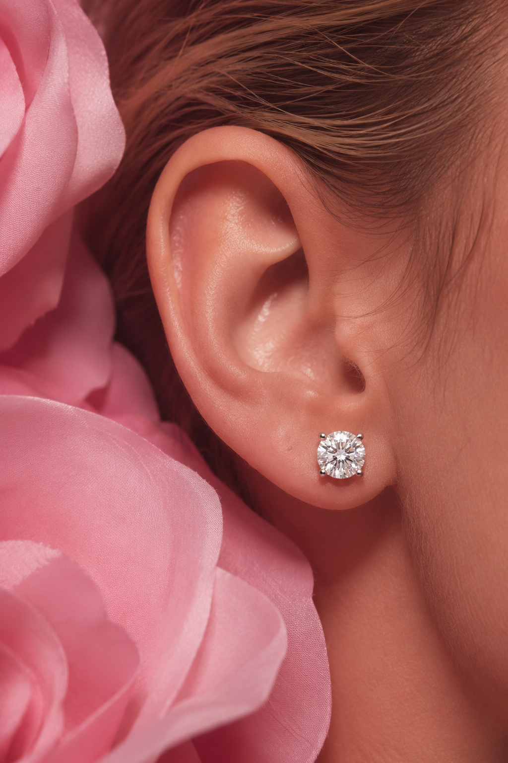 Odéssa S925 Silver Round Earrings