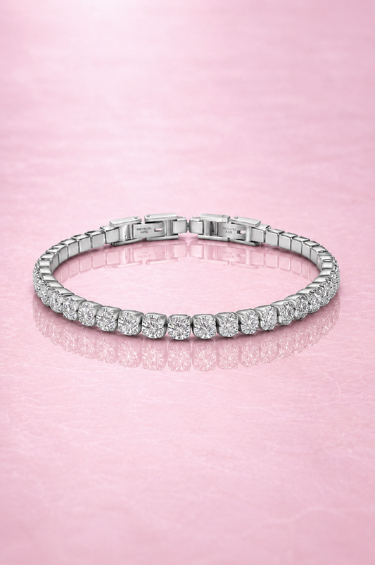 Héra Crushed Ice Tennis Bracelet