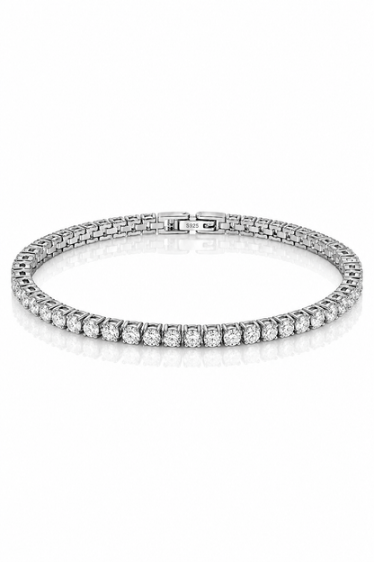 Héra S925 Silver Crushed Ice Tennis Bracelet