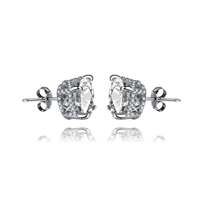 Aurélia 925 Sterling Silver Heart Earrings