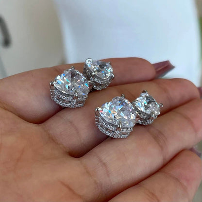 Aurélia 925 Sterling Silver Heart Earrings