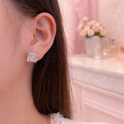Meera Square Earrings