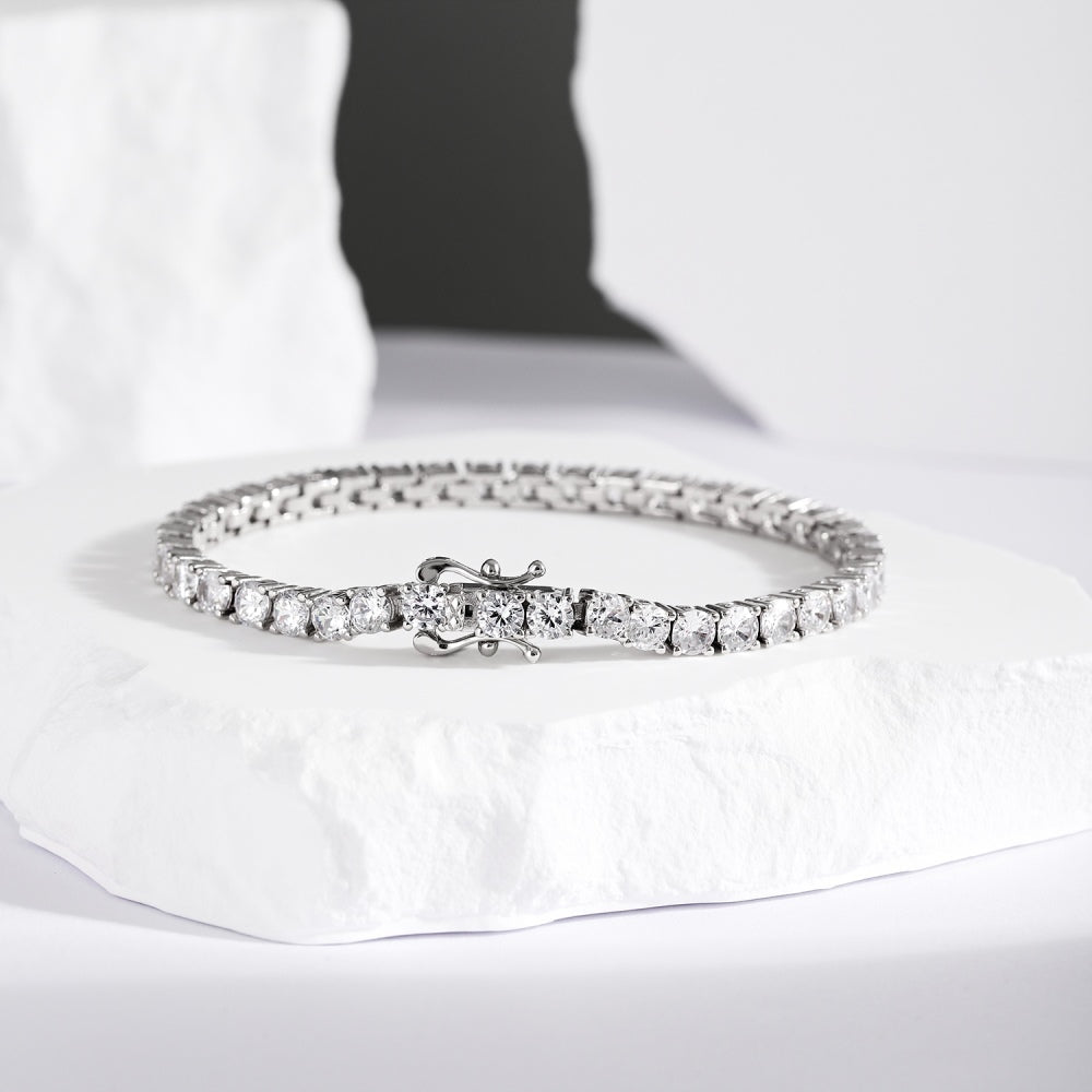 Héra Crushed Ice Tennis Bracelet