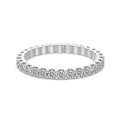 Hèra Crushed Ice Tennis Eternity Ring