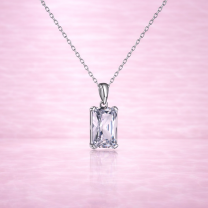 Meera Radiant Cut Necklace