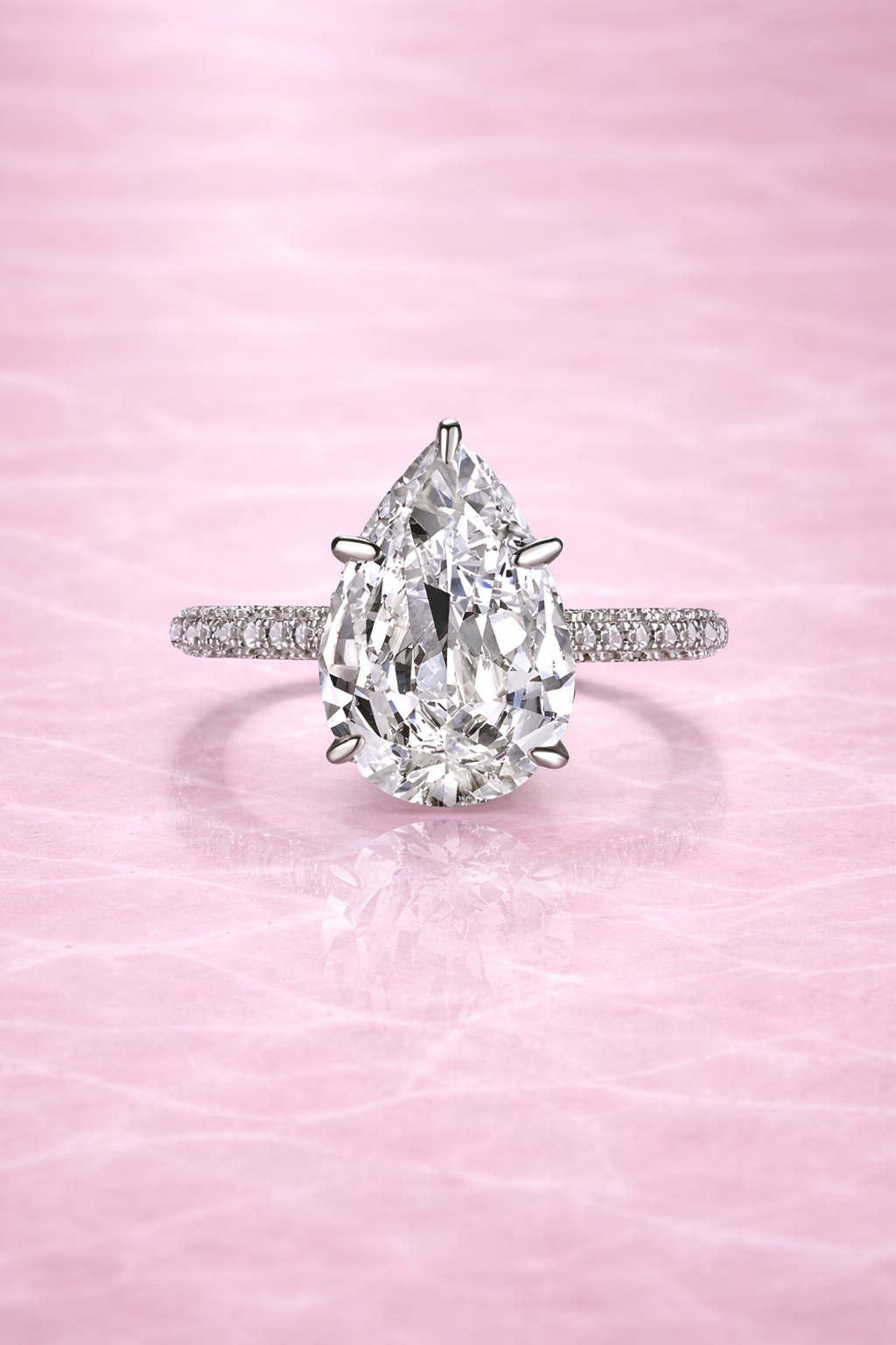 Iris Pear Cut Ring