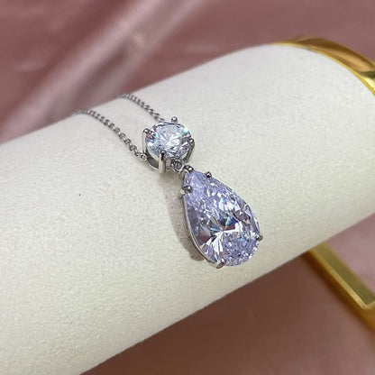 Iris Pear Cut Necklace